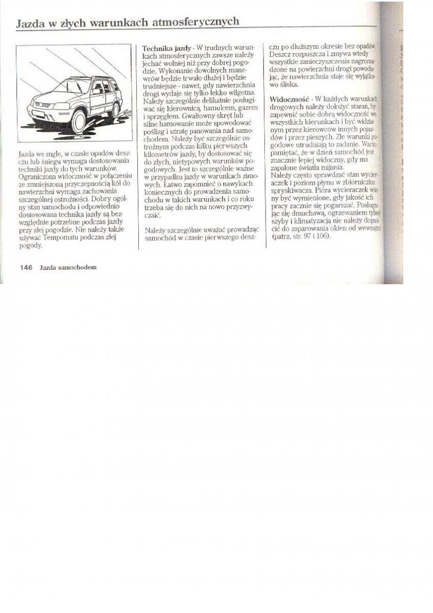 Honda CR V I 1 instrukcja obslugi / page 71