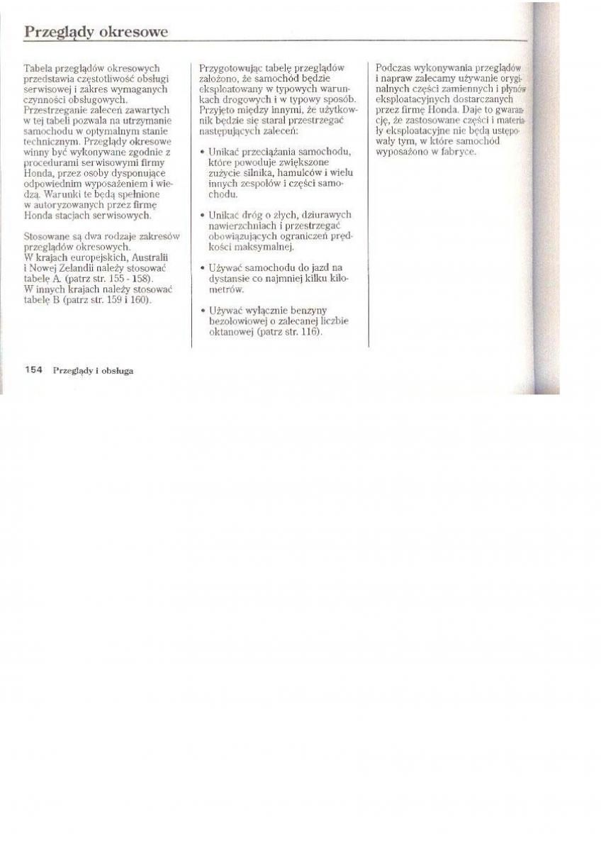 Honda CR V I 1 instrukcja obslugi / page 79