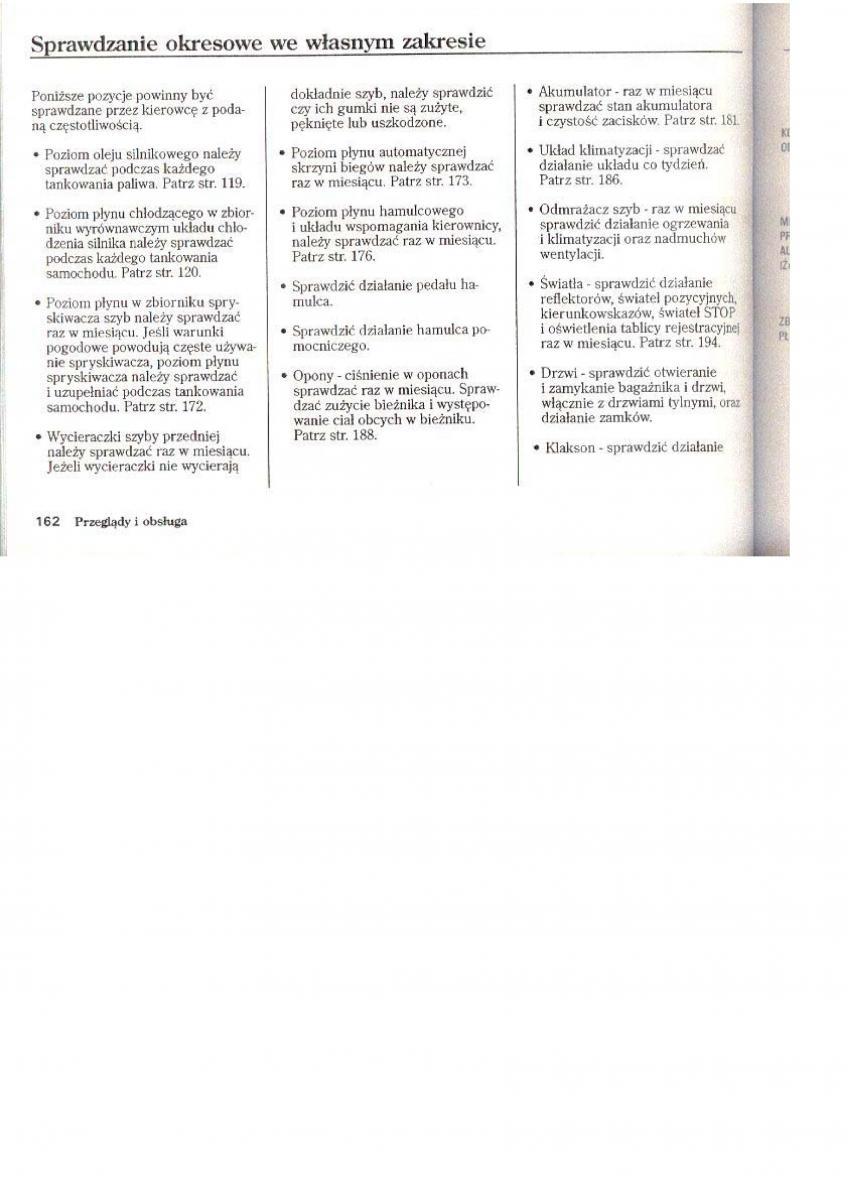 Honda CR V I 1 instrukcja obslugi / page 87