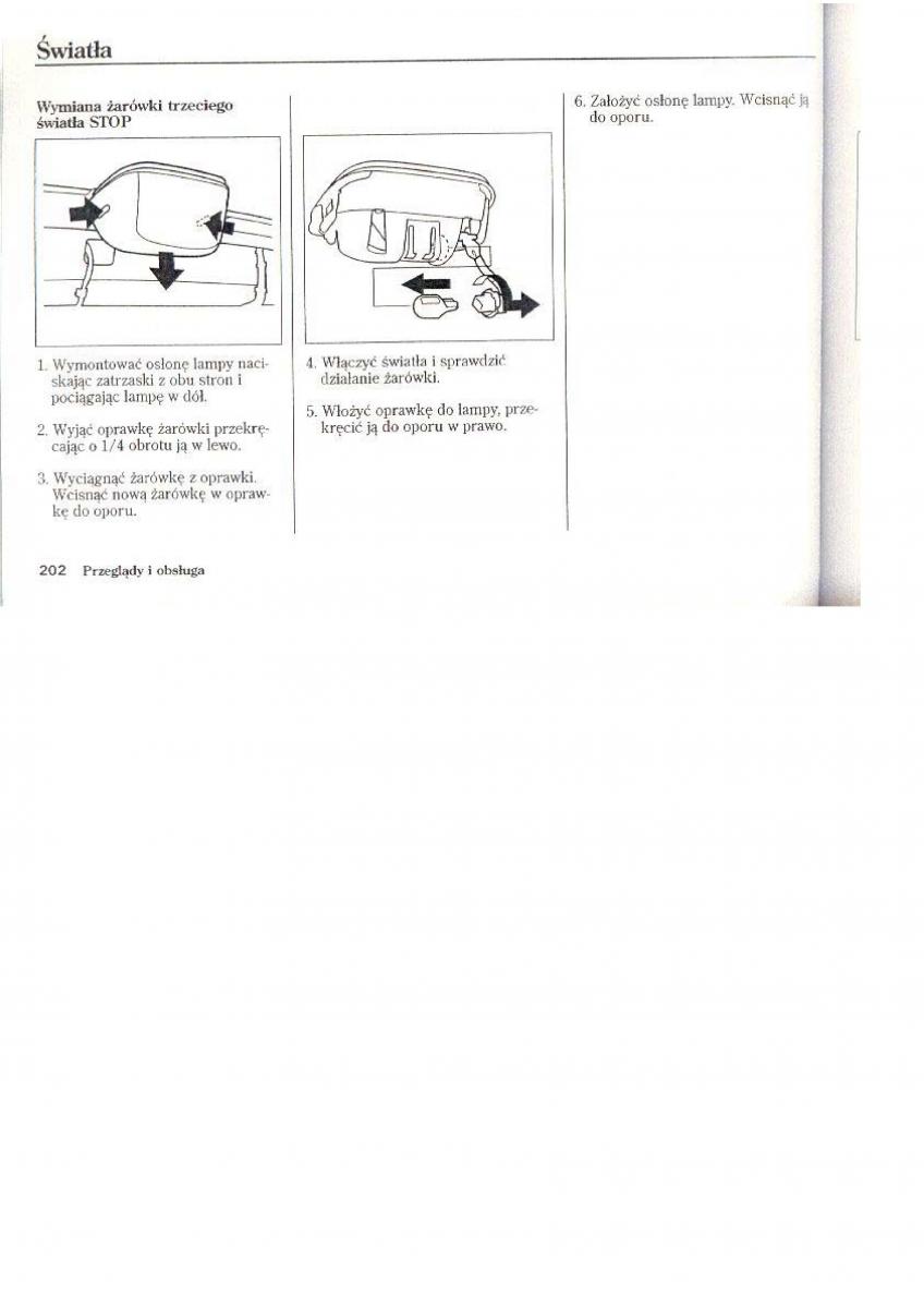 Honda CR V I 1 instrukcja obslugi / page 122