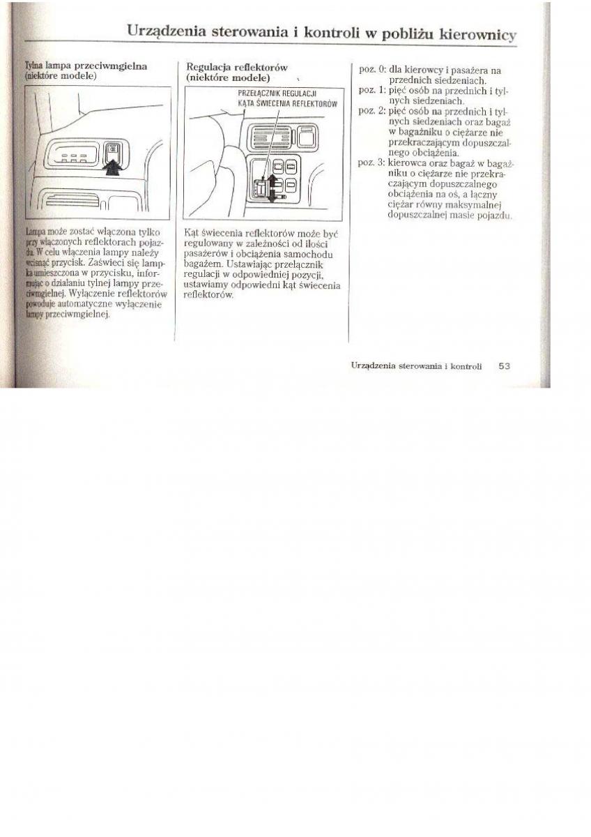 Honda CR V I 1 instrukcja obslugi / page 25