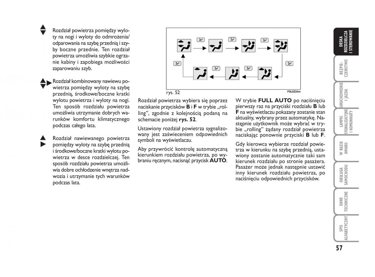 Fiat Croma instrukcja obslugi / page 58