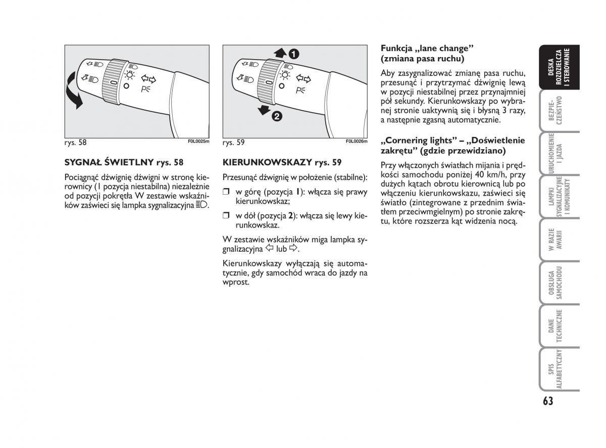 Fiat Croma instrukcja obslugi / page 64