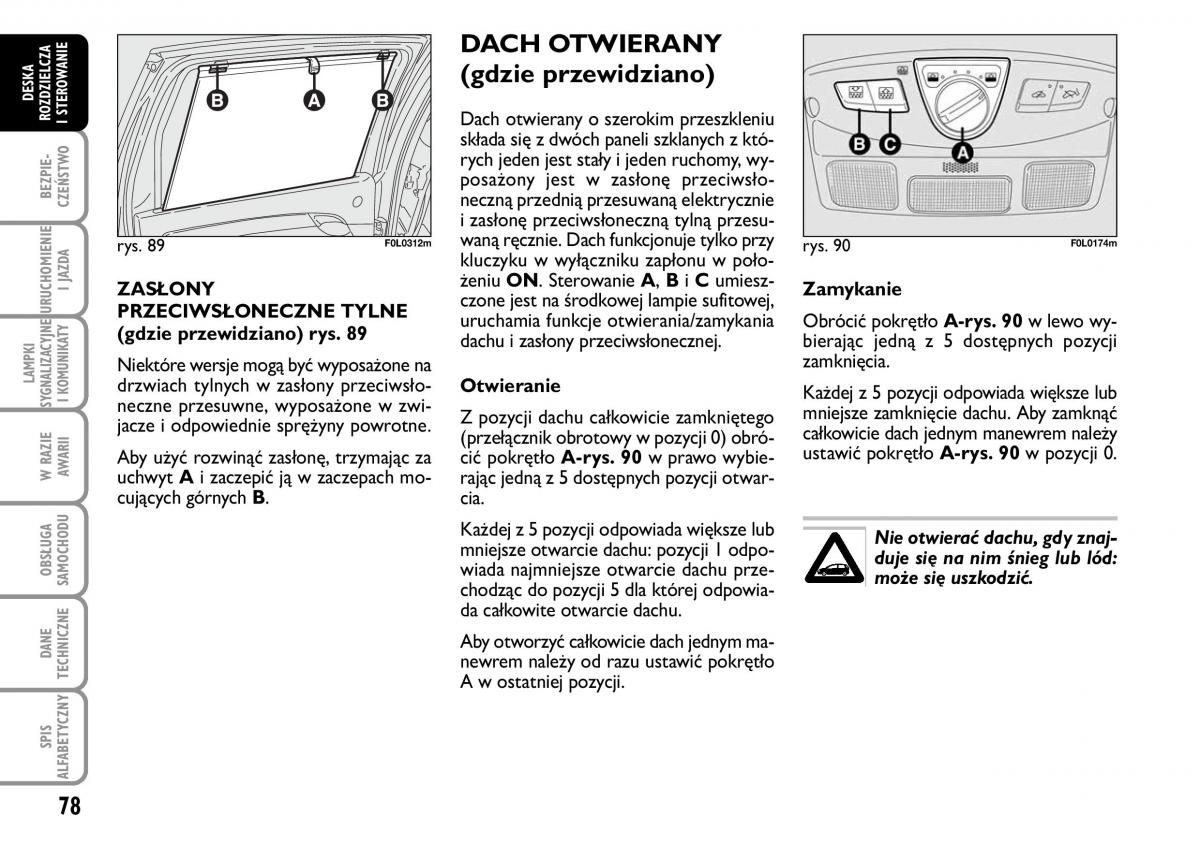 Fiat Croma instrukcja obslugi / page 79