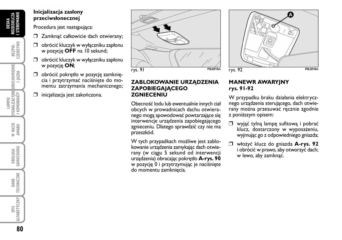 Fiat Croma instrukcja obslugi / page 81