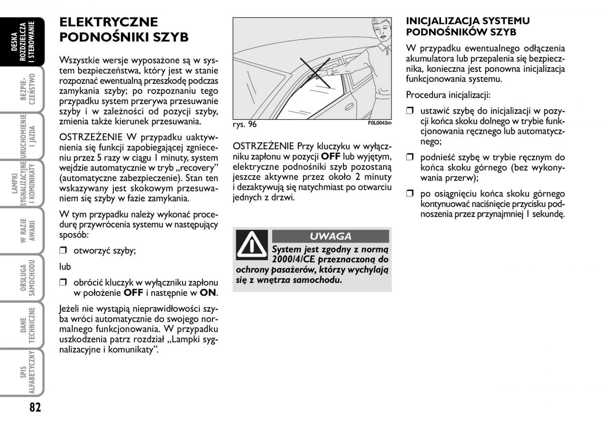 Fiat Croma instrukcja obslugi / page 83