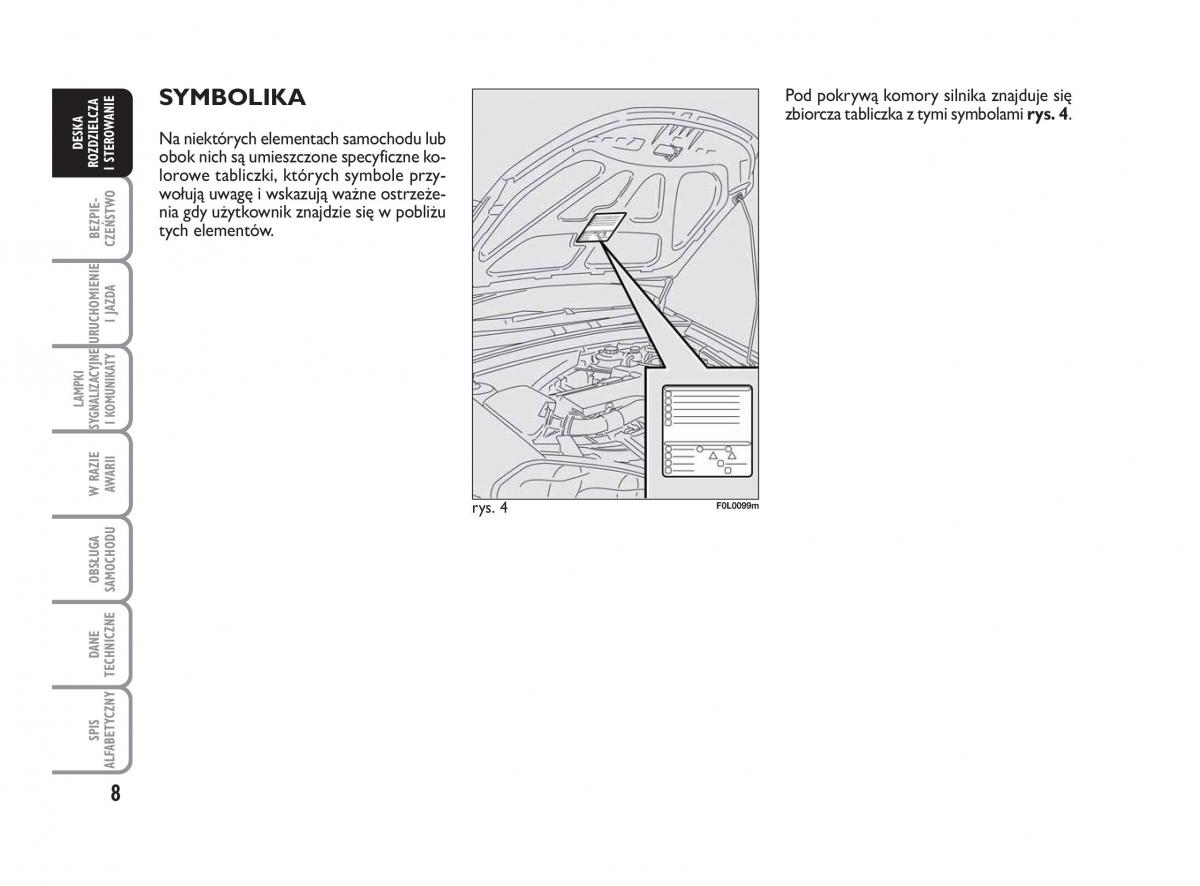 Fiat Croma instrukcja obslugi / page 9