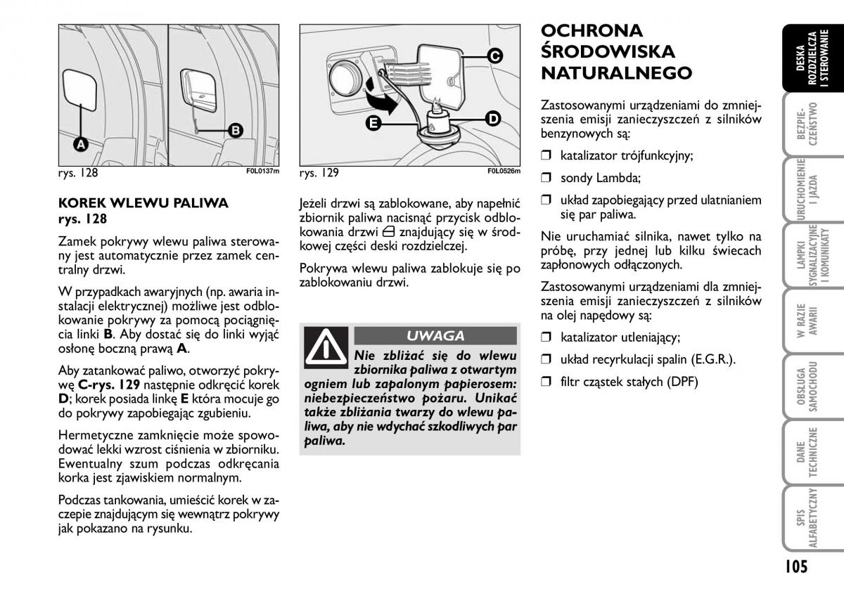 Fiat Croma instrukcja obslugi / page 106