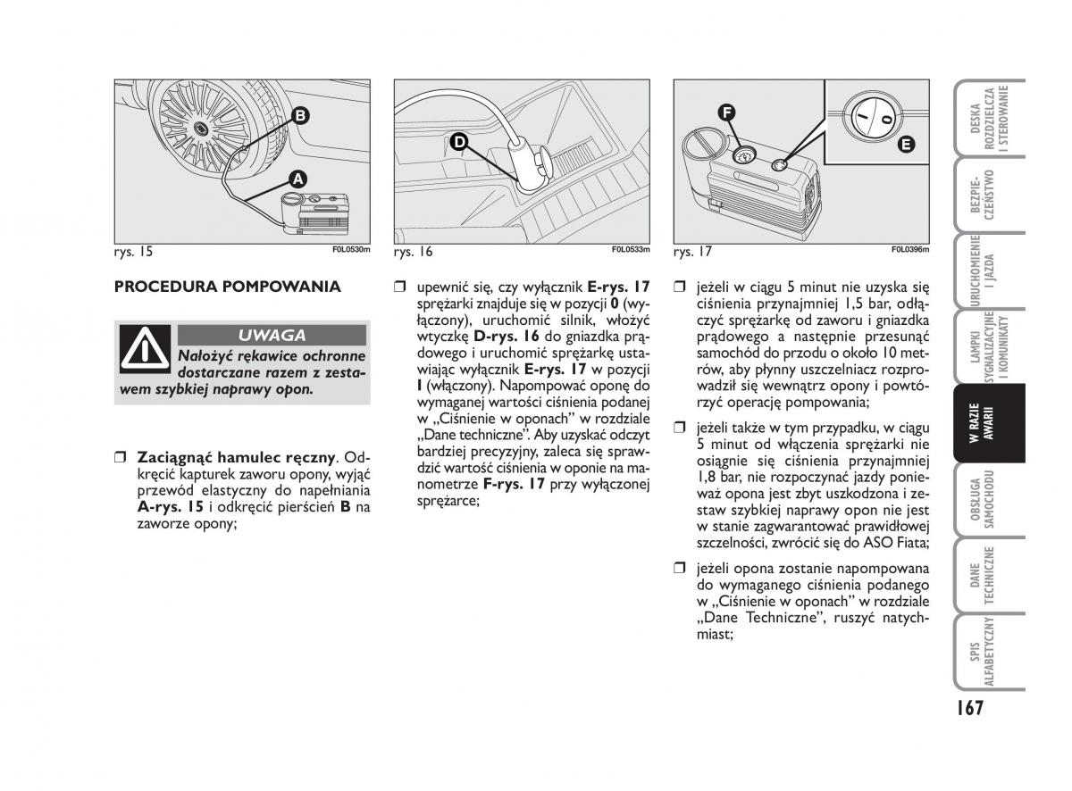 Fiat Croma instrukcja obslugi / page 168