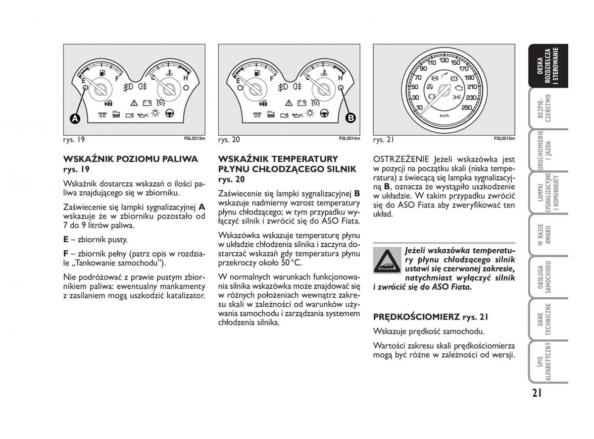 Fiat Croma instrukcja obslugi / page 22