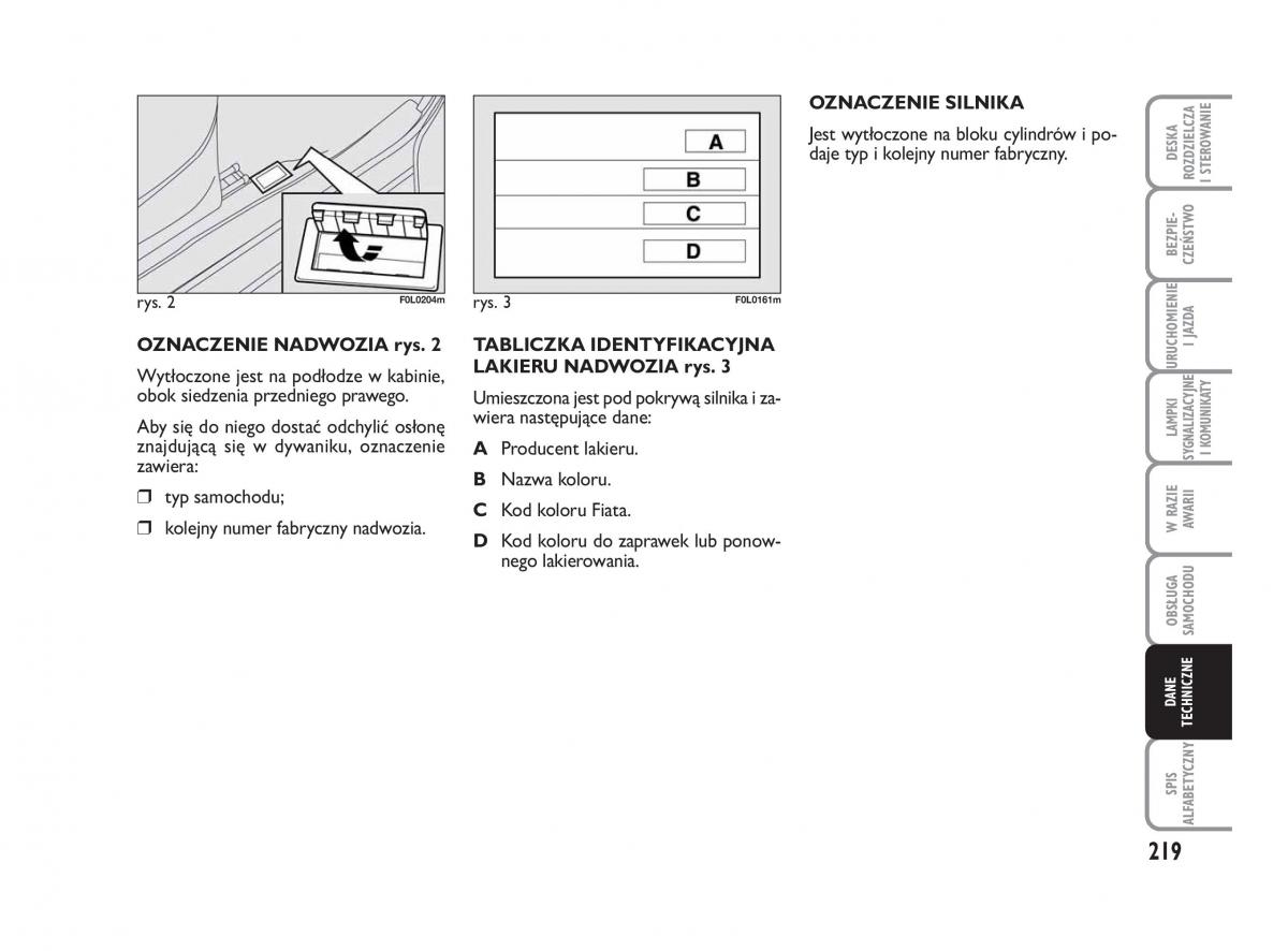 Fiat Croma instrukcja obslugi / page 220