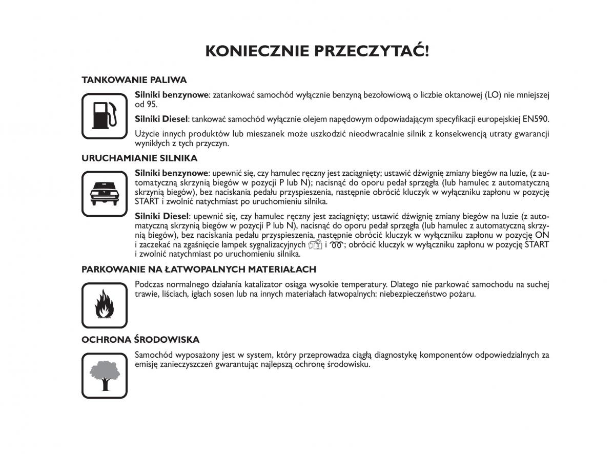 Fiat Croma instrukcja obslugi / page 3