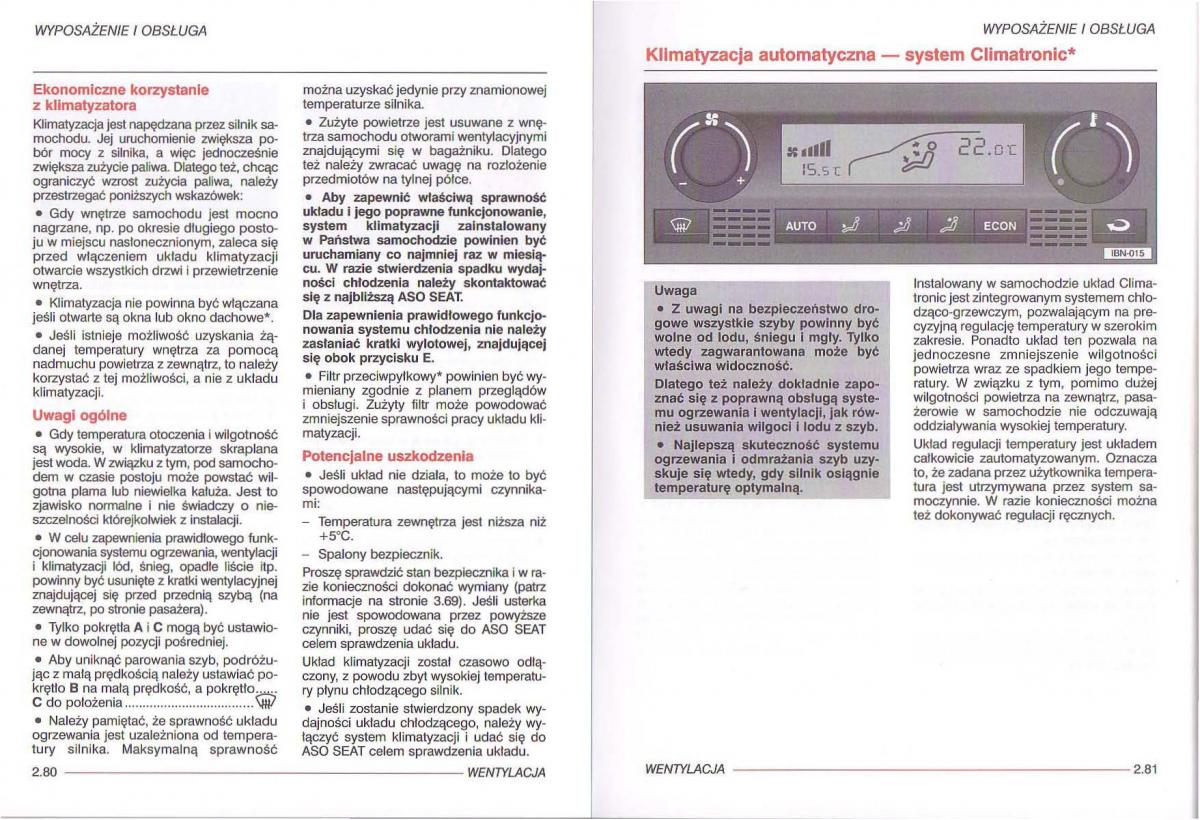 Seat Ibiza III 3 instrukcja obslugi / page 61