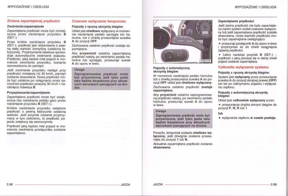 Seat Ibiza III 3 instrukcja obslugi / page 70