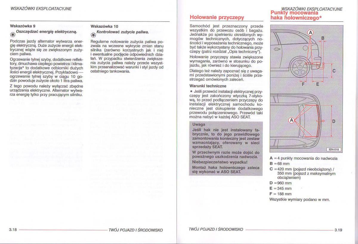 Seat Ibiza III 3 instrukcja obslugi / page 80