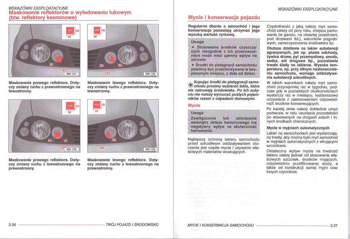 Seat Ibiza III 3 instrukcja obslugi / page 84