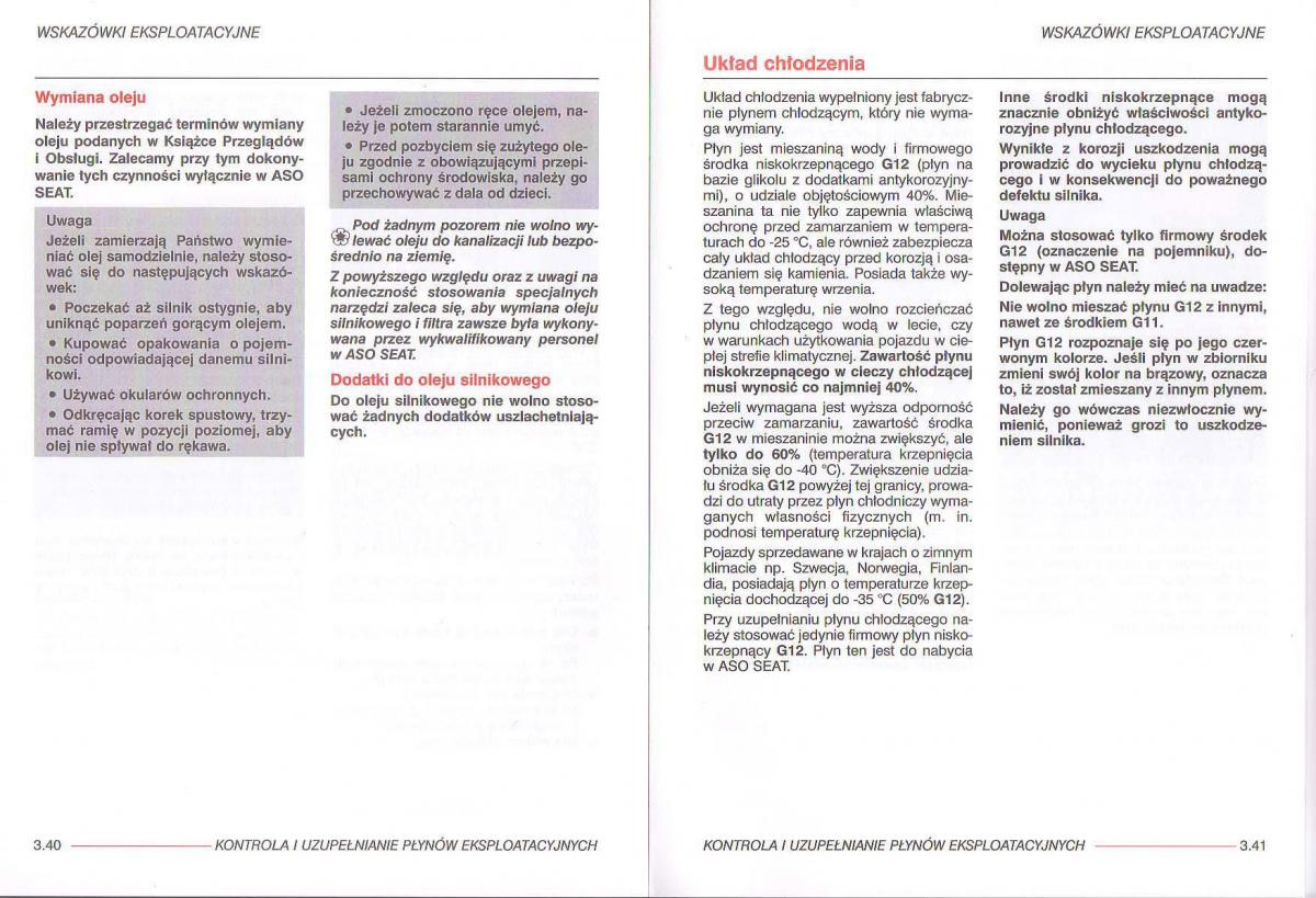 Seat Ibiza III 3 instrukcja obslugi / page 91