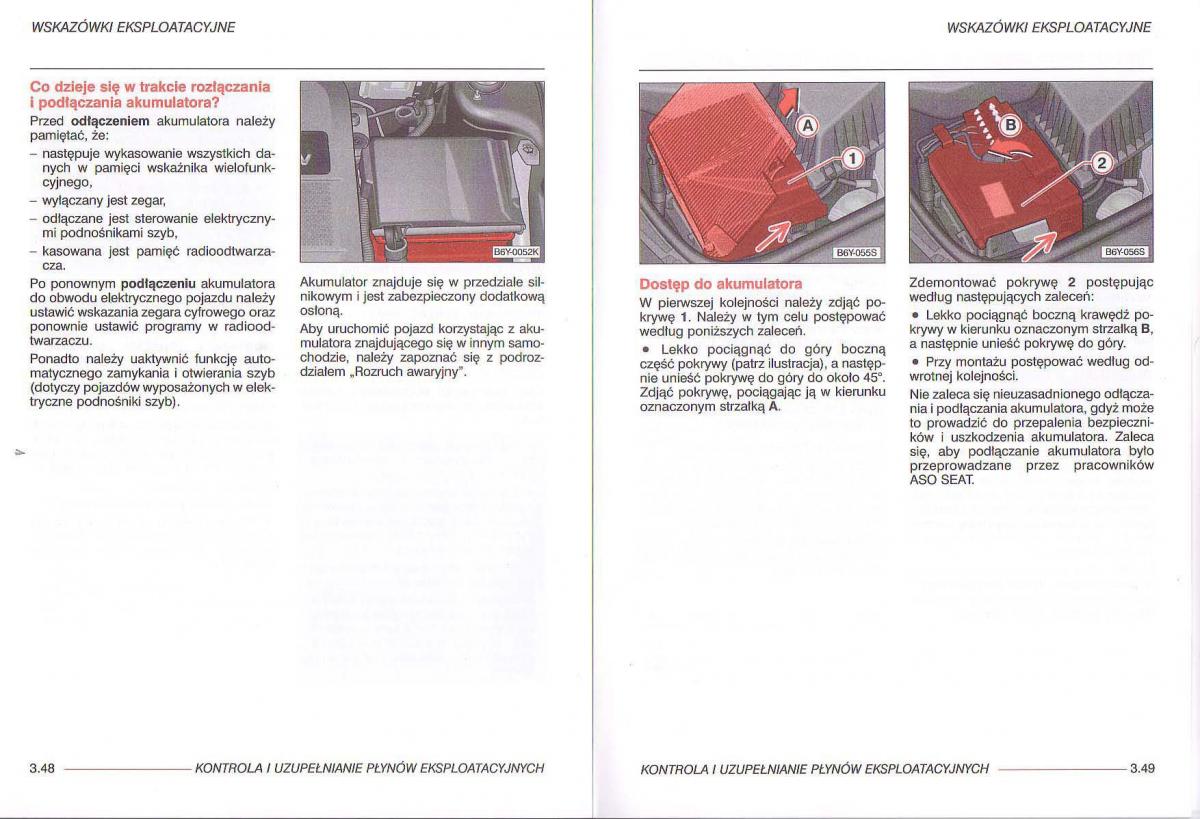 Seat Ibiza III 3 instrukcja obslugi / page 95