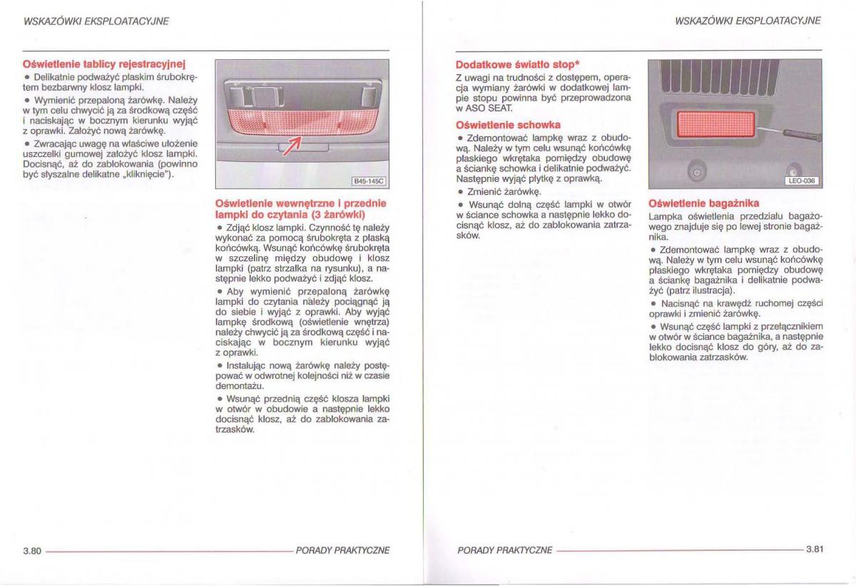 Seat Ibiza III 3 instrukcja obslugi / page 112