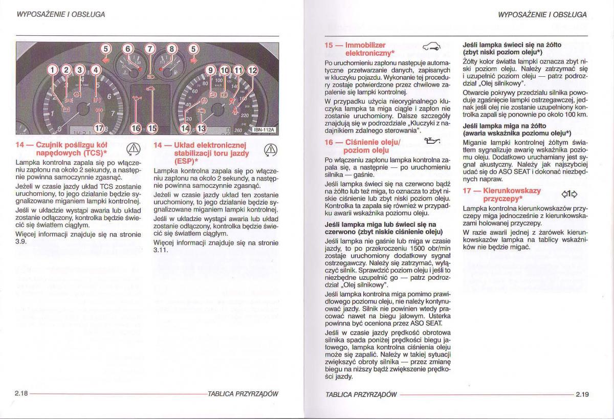 Seat Ibiza III 3 instrukcja obslugi / page 30