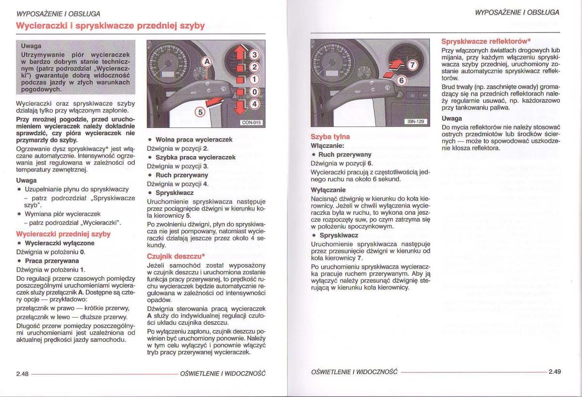 Seat Ibiza III 3 instrukcja obslugi / page 45