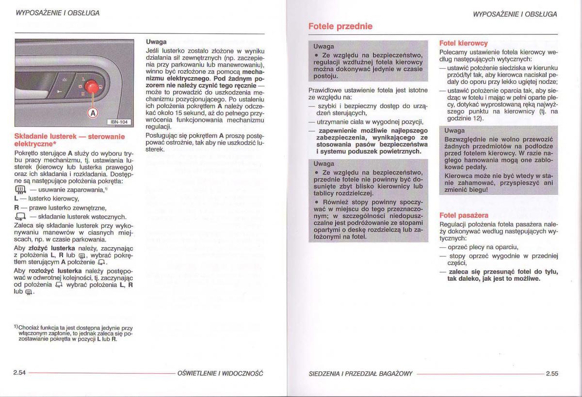 Seat Ibiza III 3 instrukcja obslugi / page 48