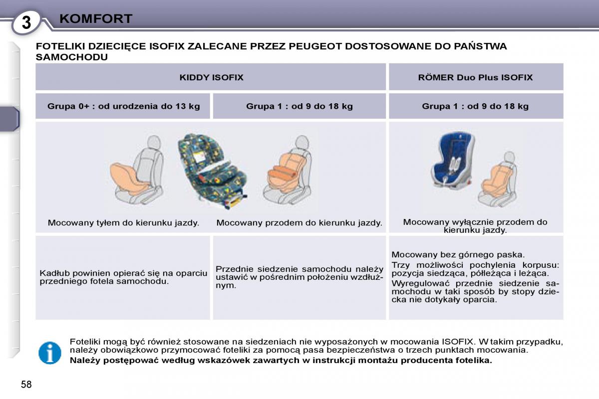 Peugeot 607 instrukcja obslugi / page 57