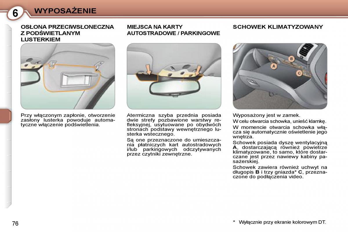 Peugeot 607 instrukcja obslugi / page 77