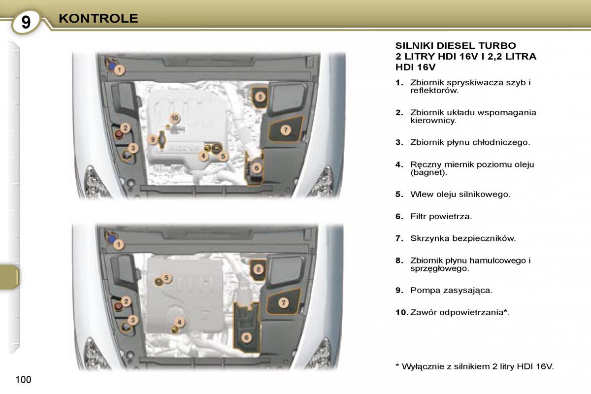 Peugeot 607 instrukcja obslugi / page 101