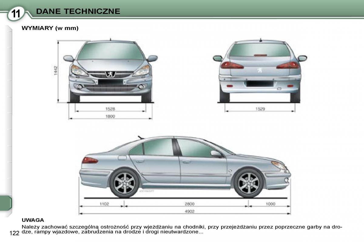 Peugeot 607 instrukcja obslugi / page 124