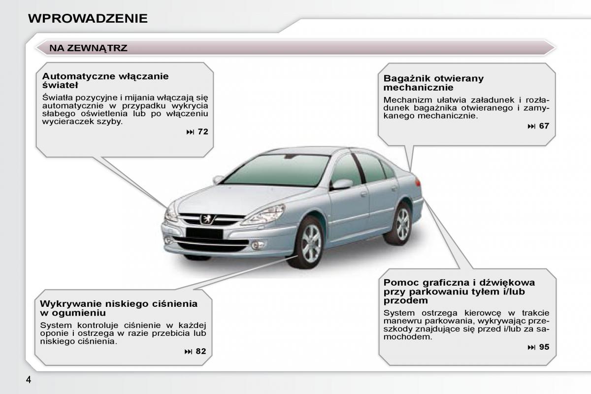 Peugeot 607 instrukcja obslugi / page 23