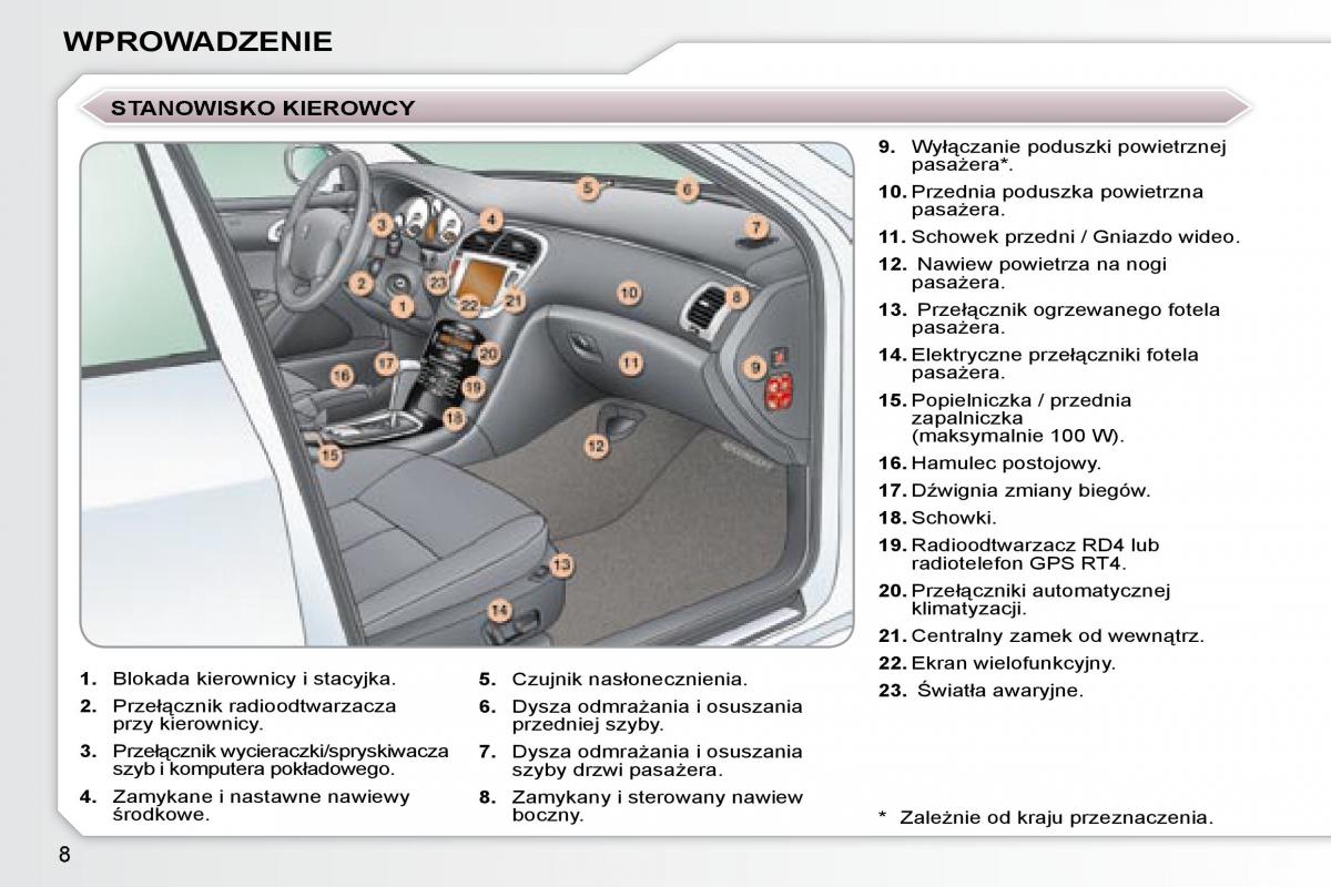 Peugeot 607 instrukcja obslugi / page 27