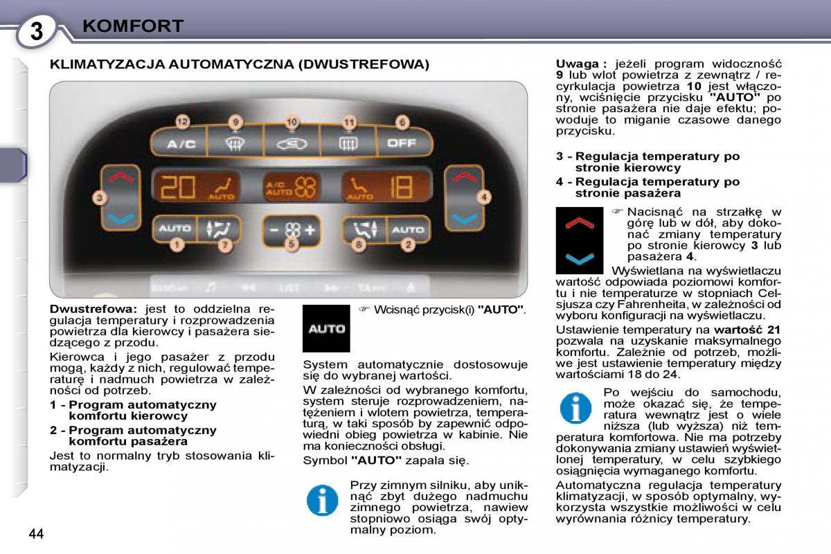 manual Peugeot 607 Peugeot 607 instrukcja page 42 - pdf