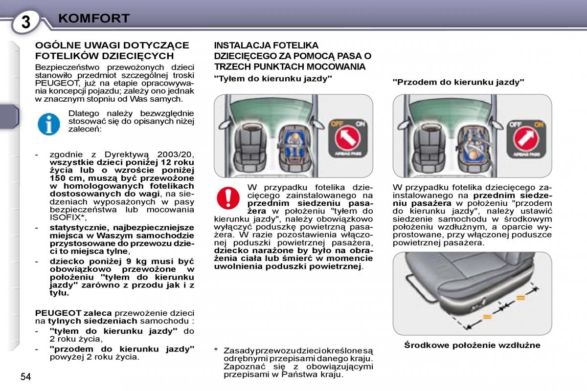 Peugeot 607 instrukcja obslugi / page 52