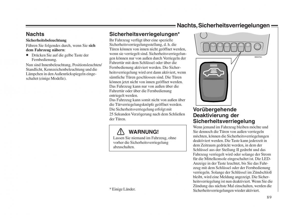 Volvo V70 II 2 Handbuch / page 90