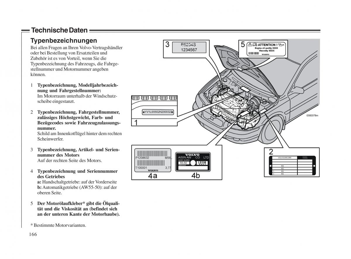 Volvo V70 II 2 Handbuch / page 167