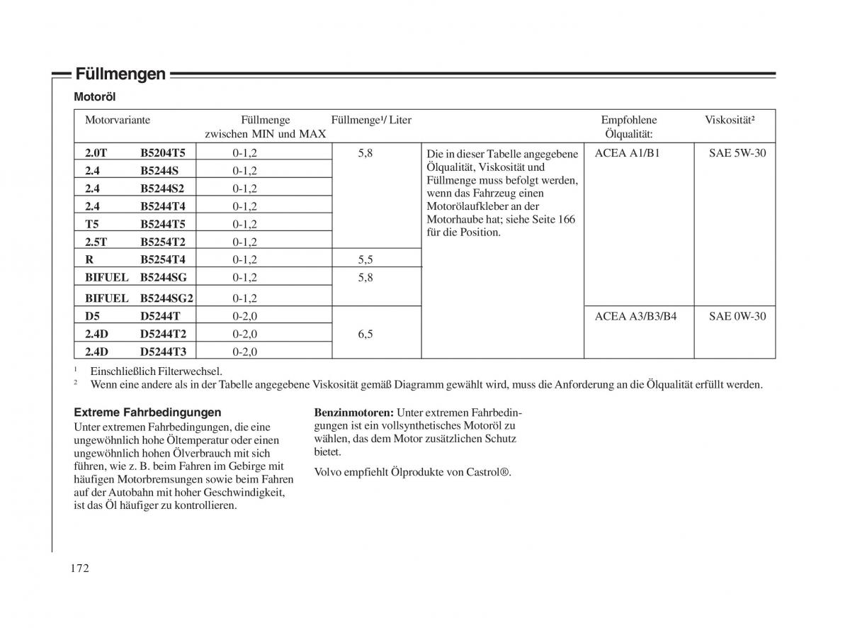 Volvo V70 II 2 Handbuch / page 173