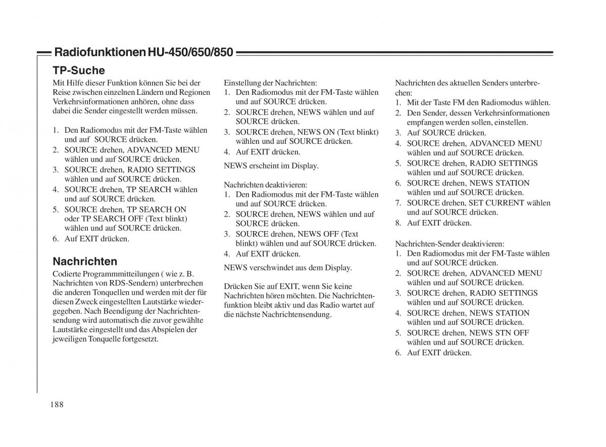 Volvo V70 II 2 Handbuch / page 189