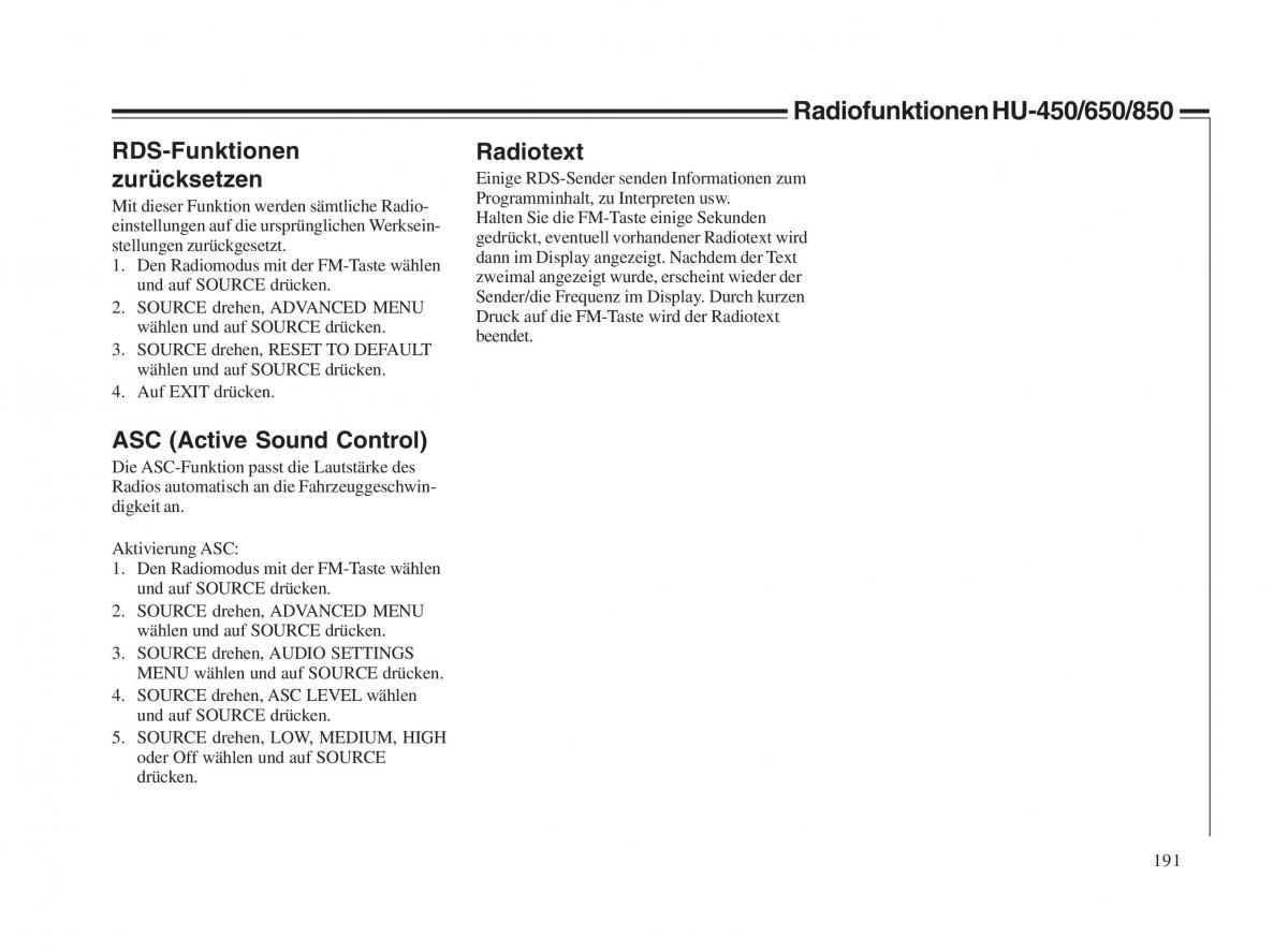 Volvo V70 II 2 Handbuch / page 192