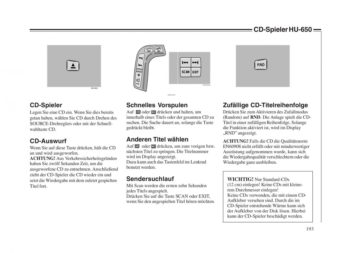 Volvo V70 II 2 Handbuch / page 194