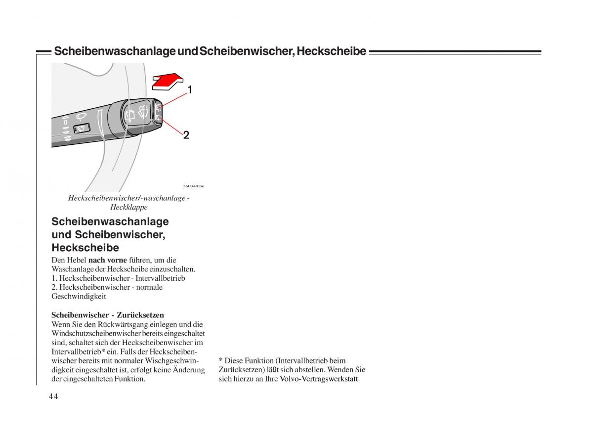 Volvo V70 II 2 Handbuch / page 45