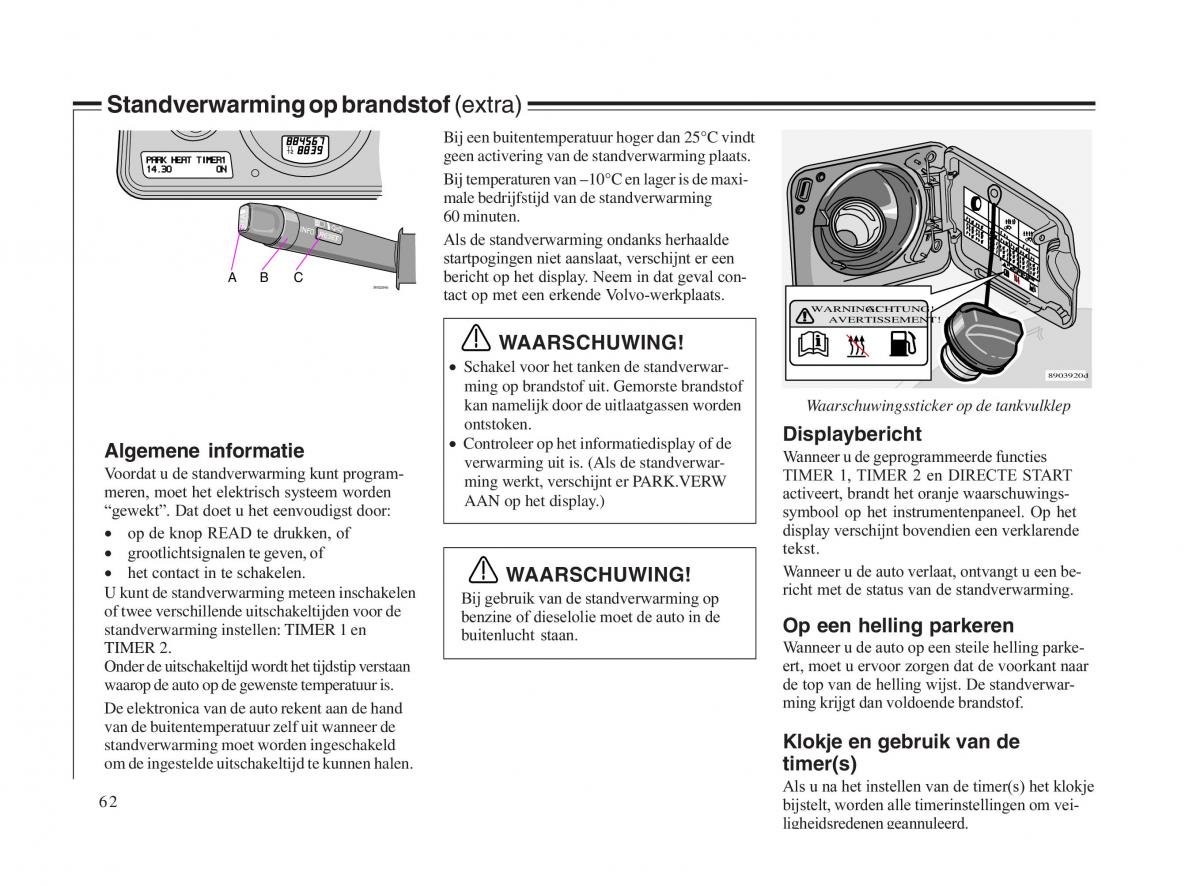 Volvo V70 II 2 handleiding / page 63