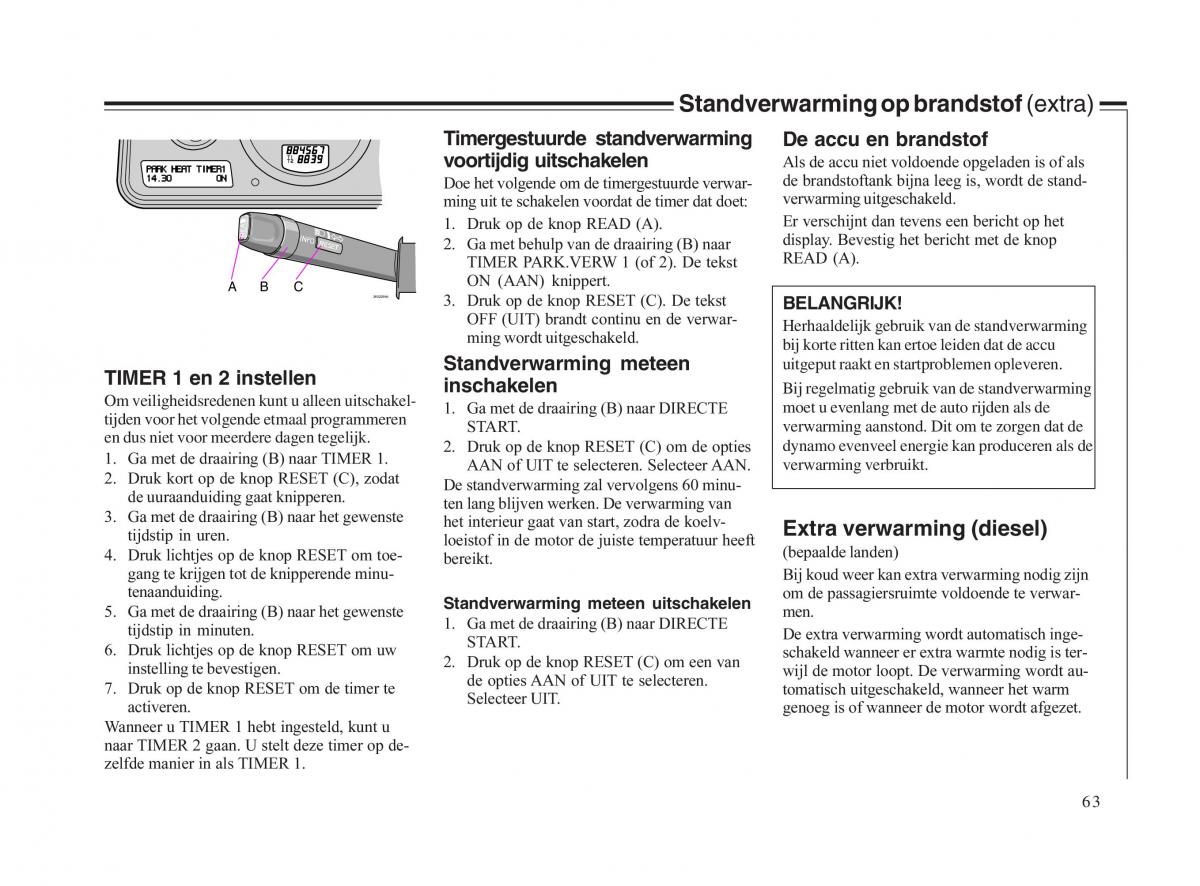 Volvo V70 II 2 handleiding / page 64