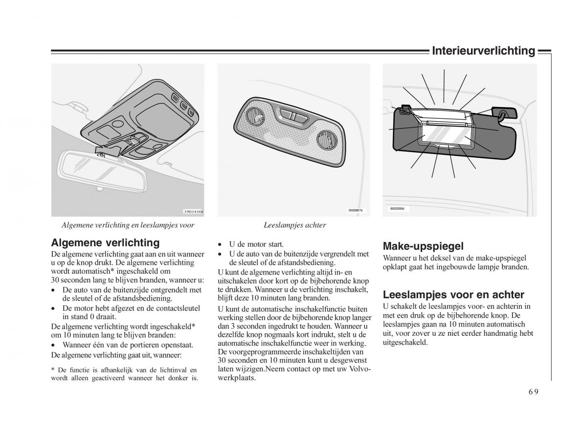 Volvo V70 II 2 handleiding / page 70