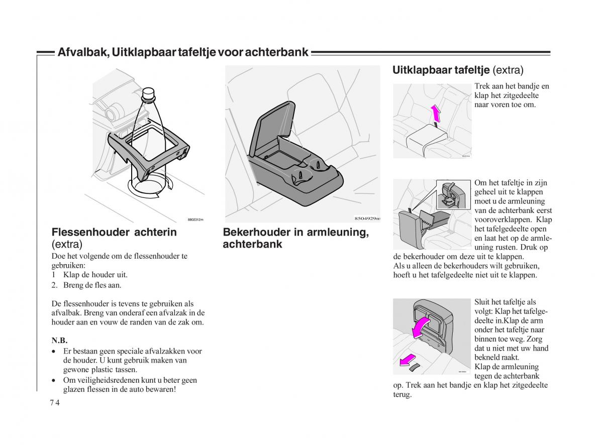 Volvo V70 II 2 handleiding / page 75