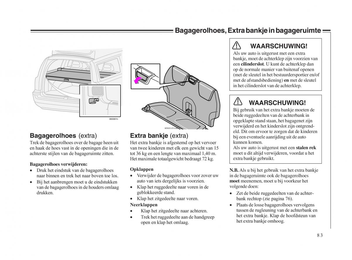 Volvo V70 II 2 handleiding / page 84