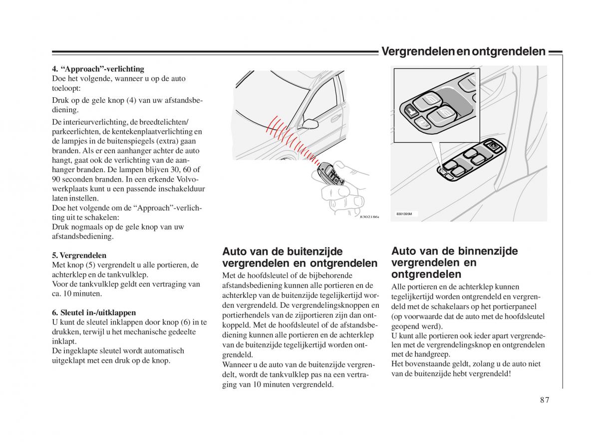 Volvo V70 II 2 handleiding / page 88