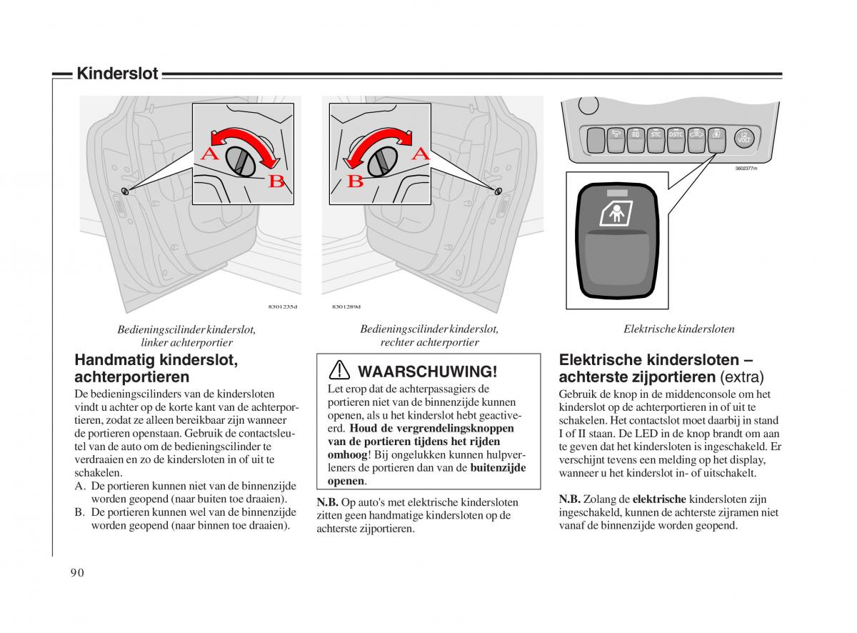 Volvo V70 II 2 handleiding / page 91