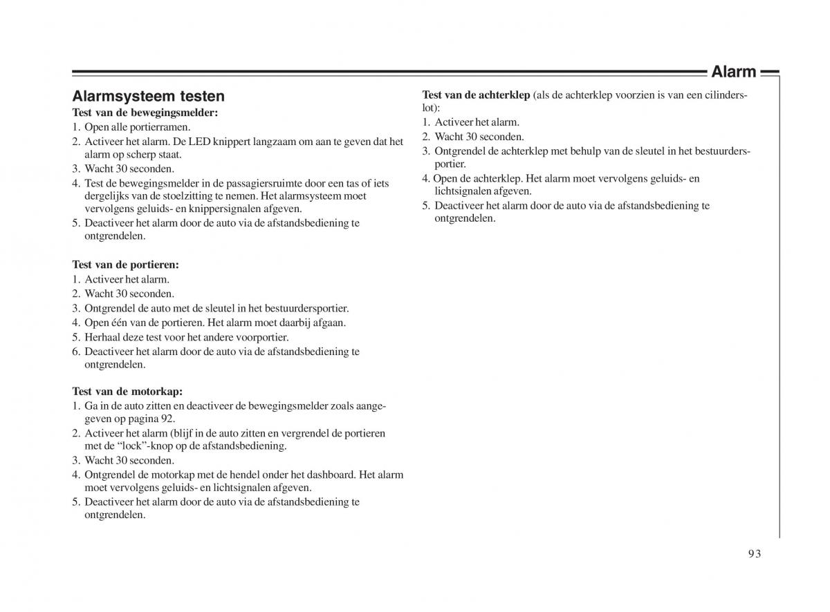 Volvo V70 II 2 handleiding / page 94