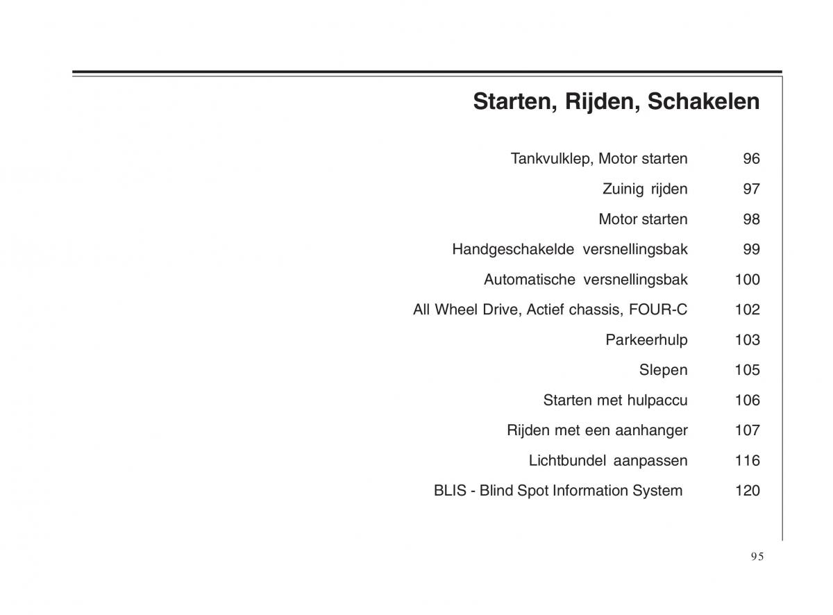 Volvo V70 II 2 handleiding / page 96